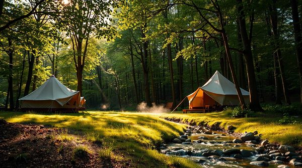 Découvrez les campings écologiques : vacances durables en france