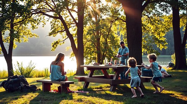 Évadez-vous en famille au camping du domaine du lac !
